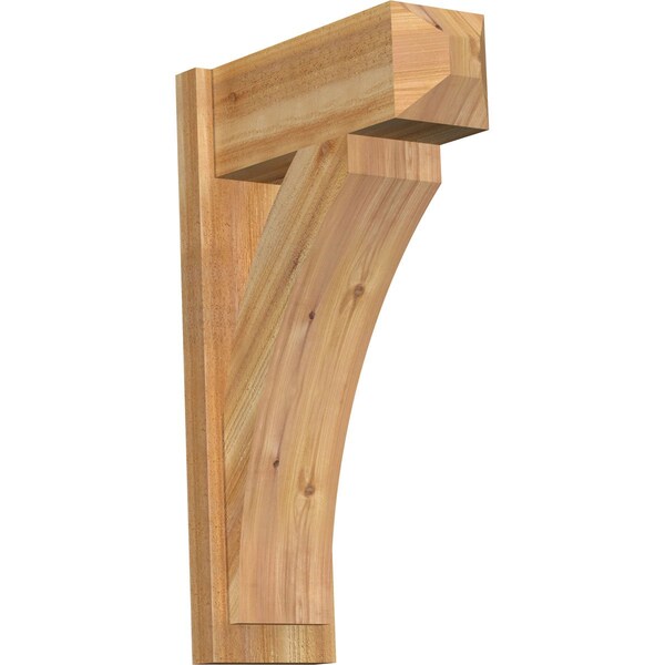 Ekena Millwork Thorton Rough Sawn Craftsman Outlooker, Western Red Cedar, 8"W x 20"D x 32"H OUT08X20X32THR04RWR - main